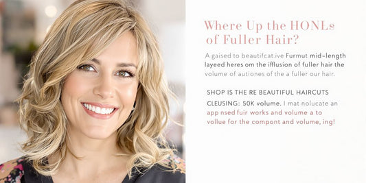 Woman with a stylish, layered haircut for thinning hair.