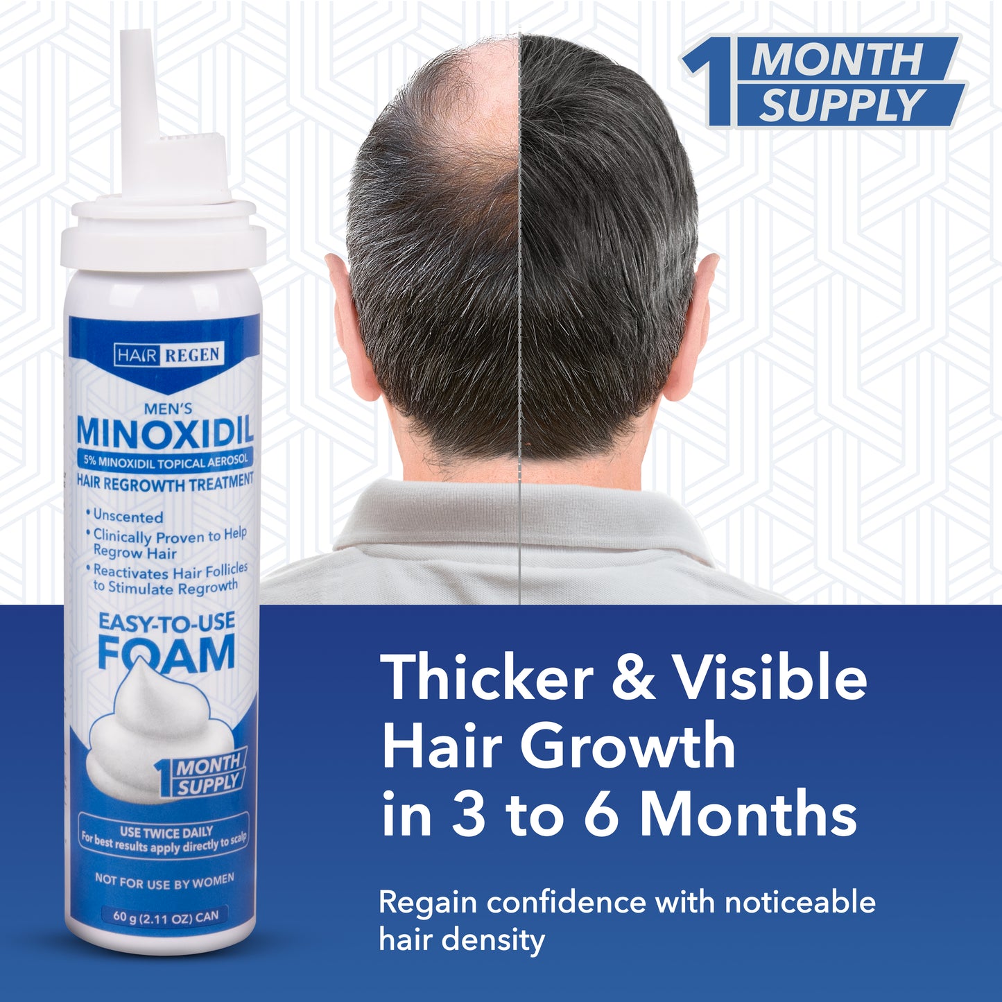 Men’s Foam 6pk