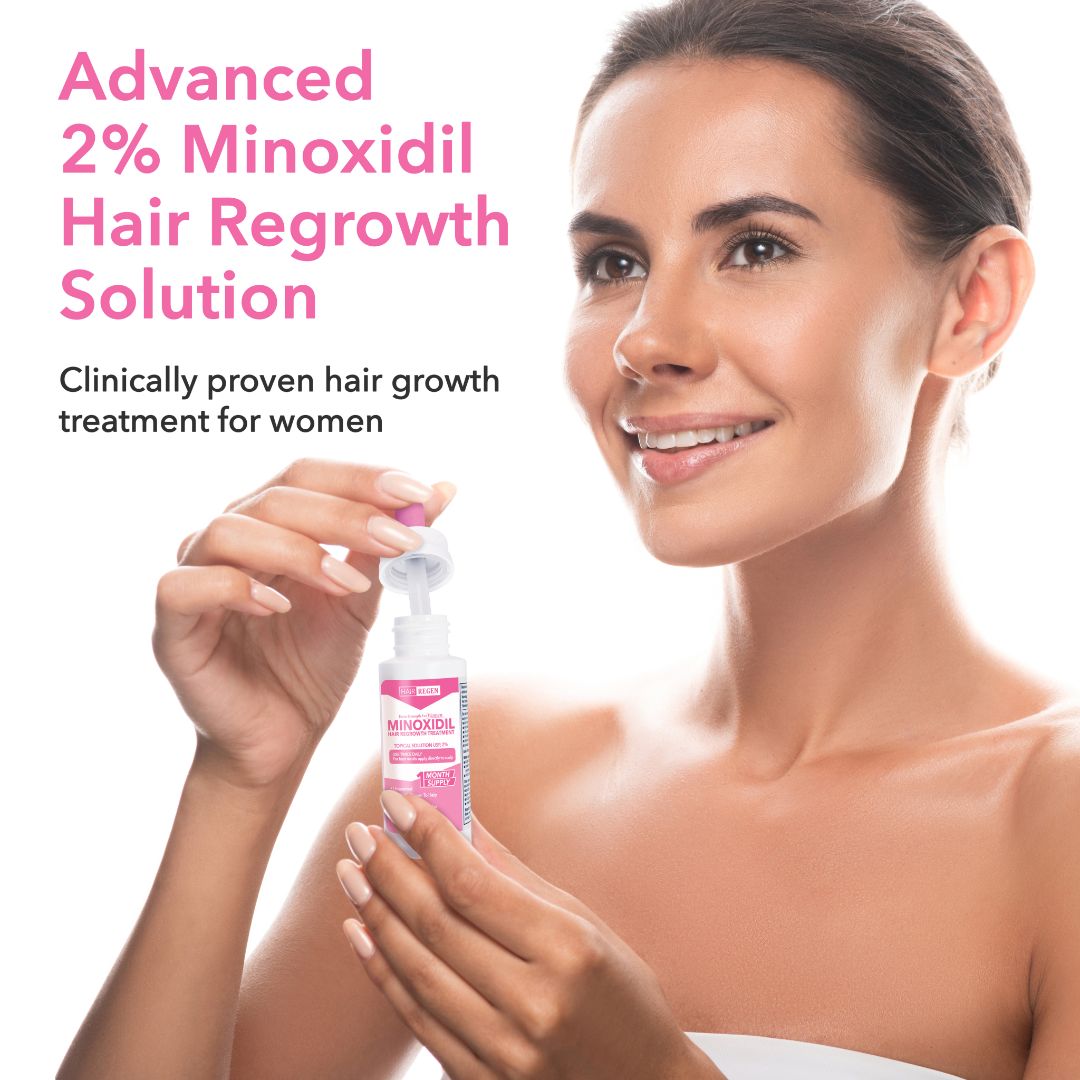 Hair-Regen: 5% Minoxidil Hair Regrowth Treatment for Women